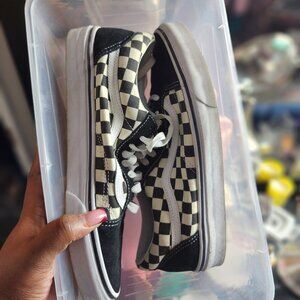 Checkered Vans